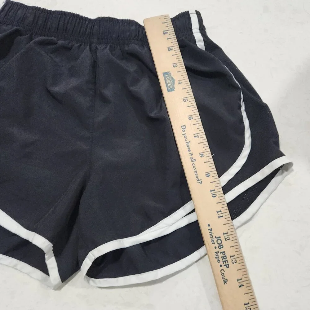 Nike Running Shorts Dri-Fit Brief‎ Lined Black Activewear Womens Small
